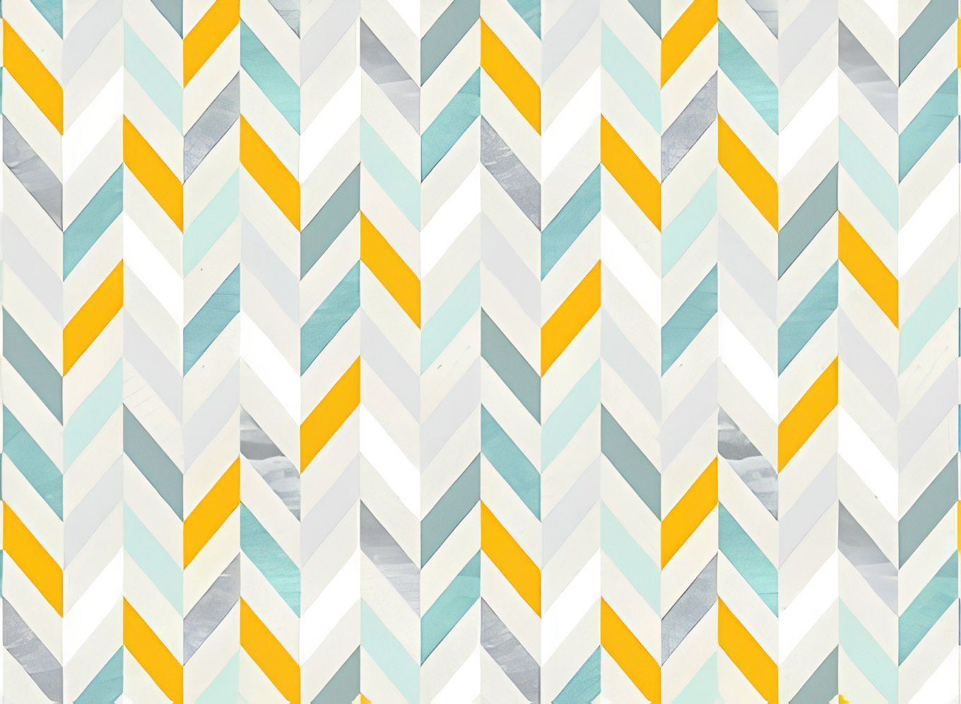 Papier peint chevron coloré