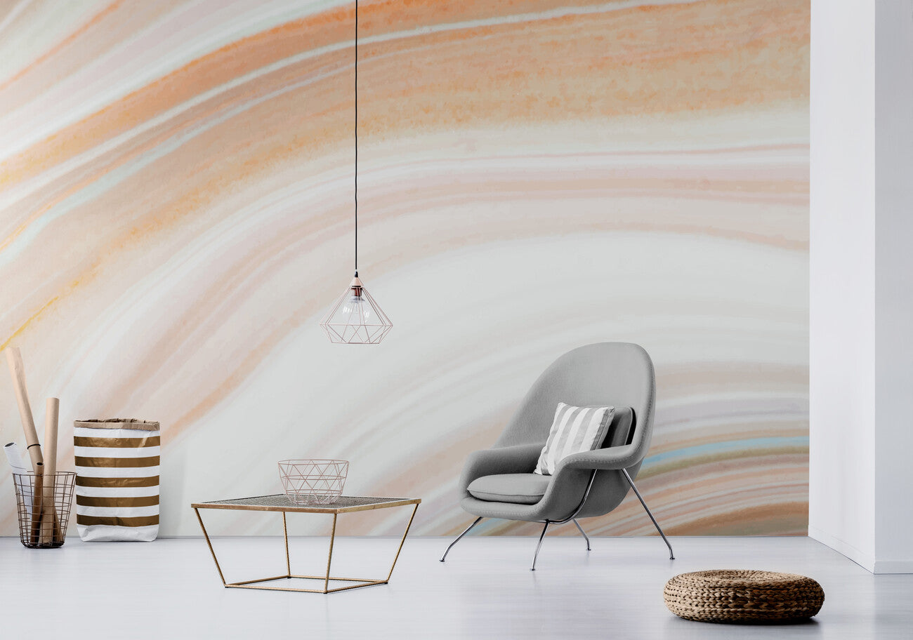 Papier peint pierre agate