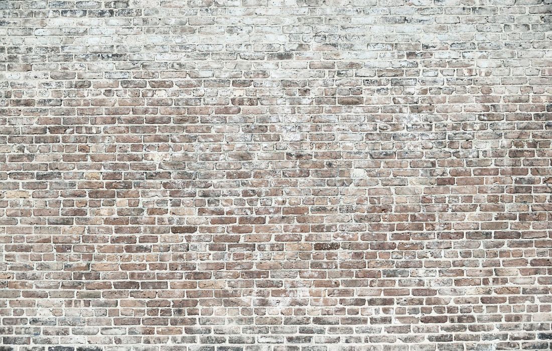 Papier peint couloir brique tapisserie murale