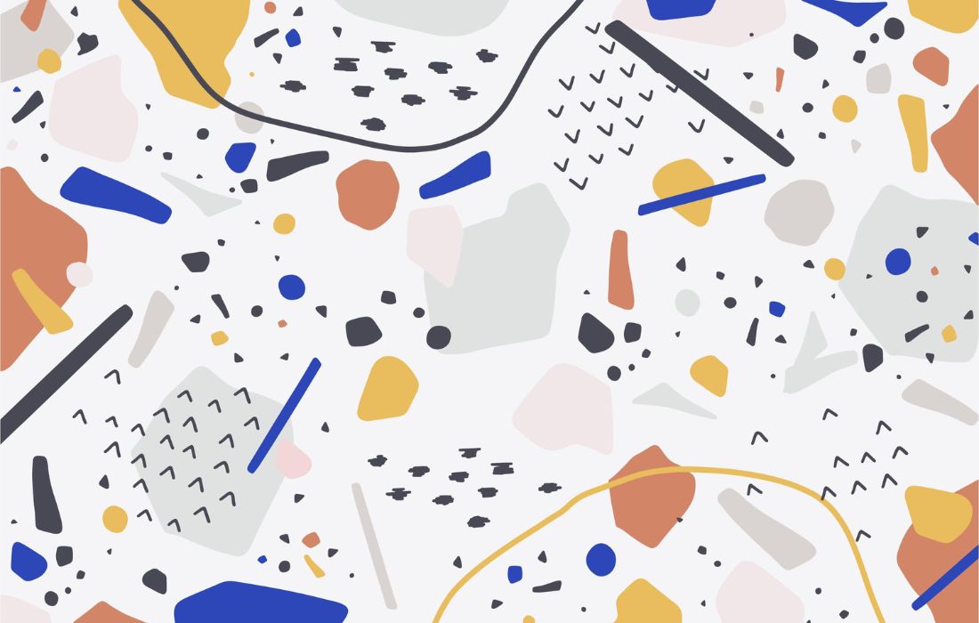 Papier peint couloir graphique tapisserie murale