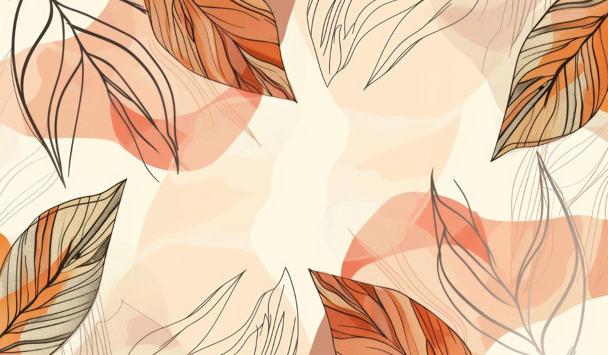 Papier peint jungle terracotta