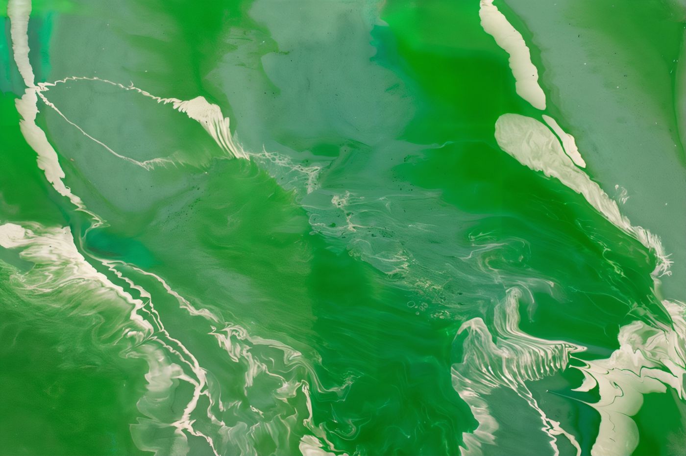 Papier peint marbre vert