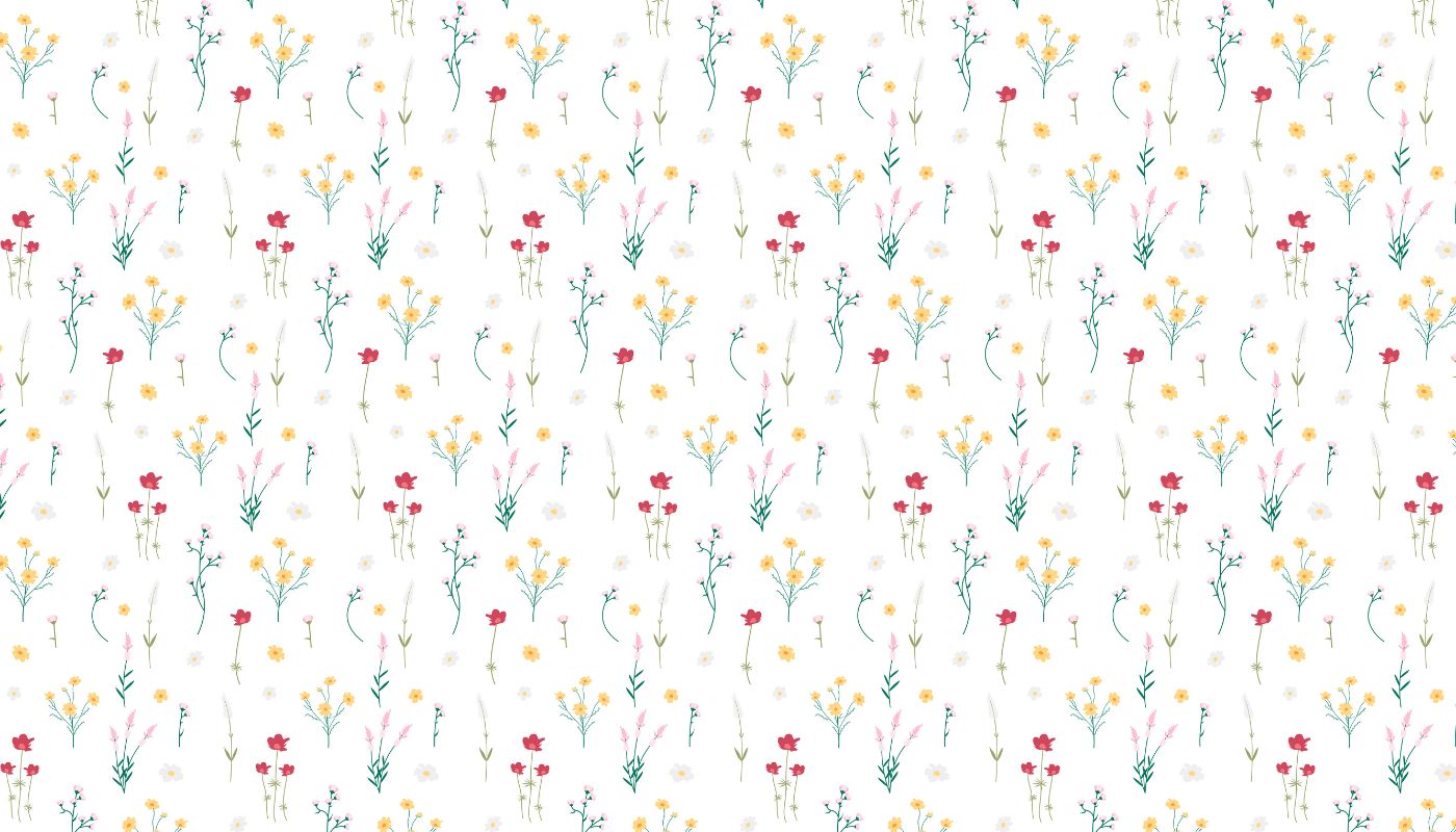 Papier peint petites fleurs