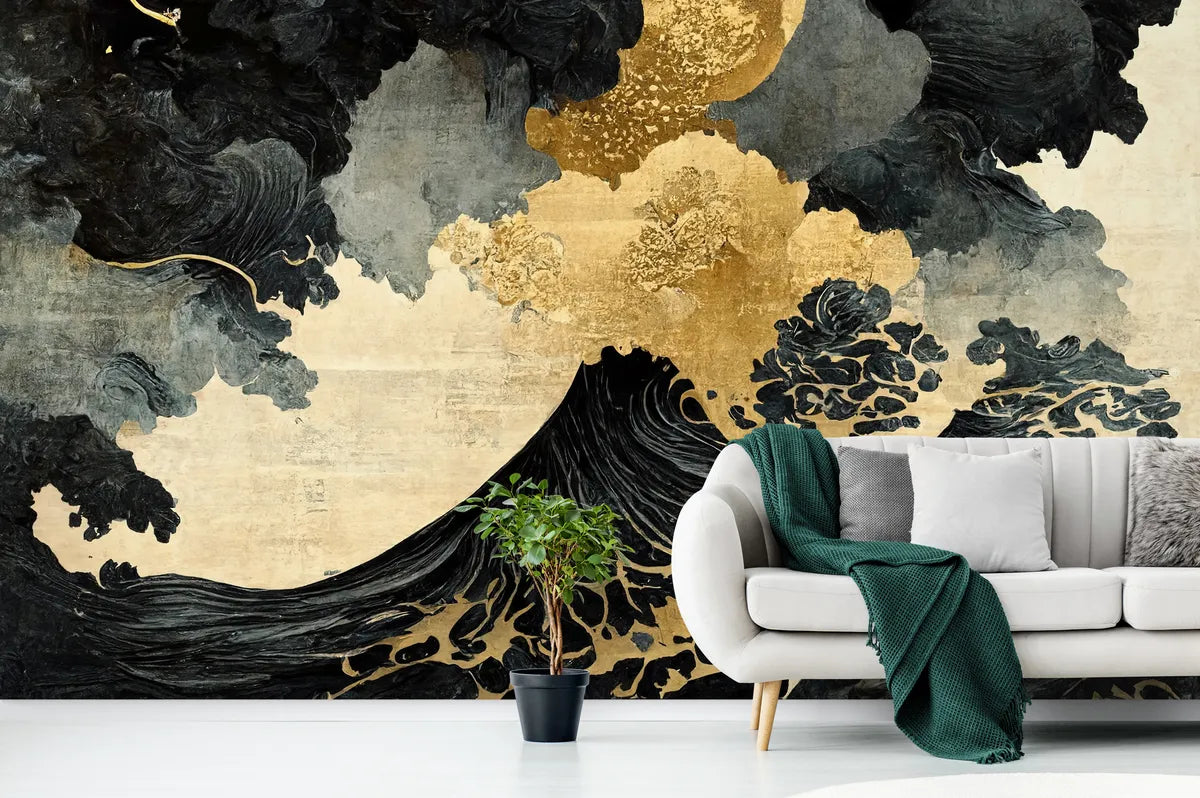 Papier peint japonais Mont Fuji
