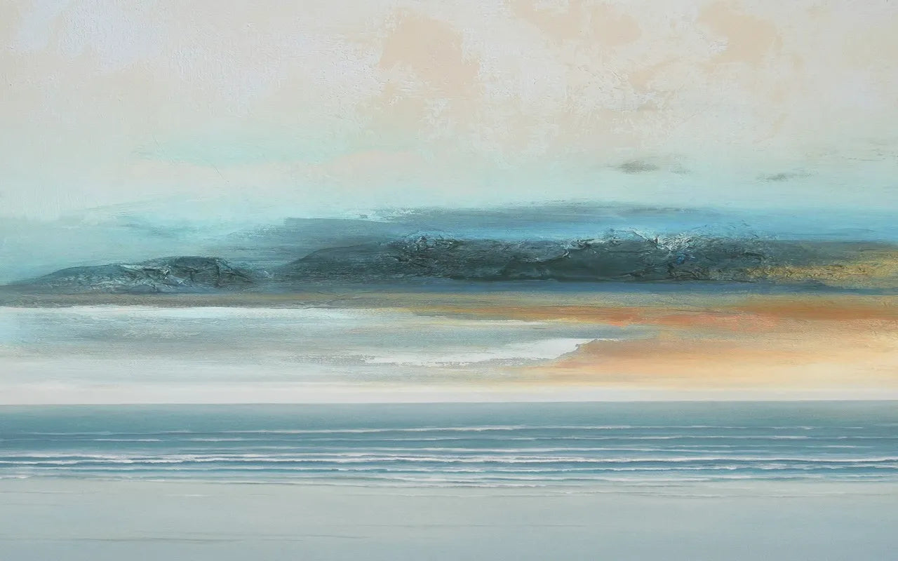 Papier peint abstrait plage et mer