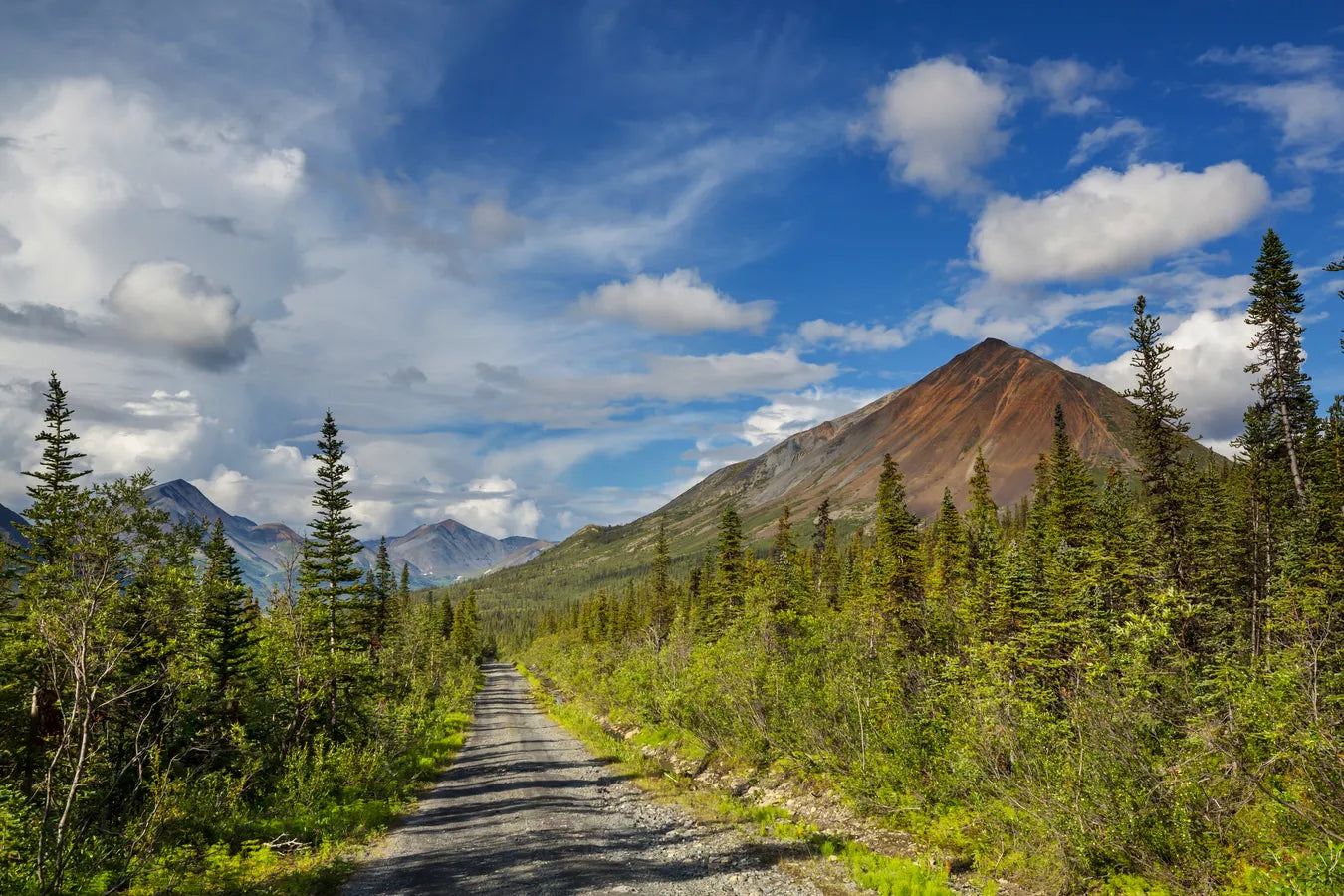 Papier peint route en alaska