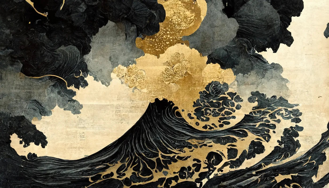 Papier peint japonais Mont Fuji