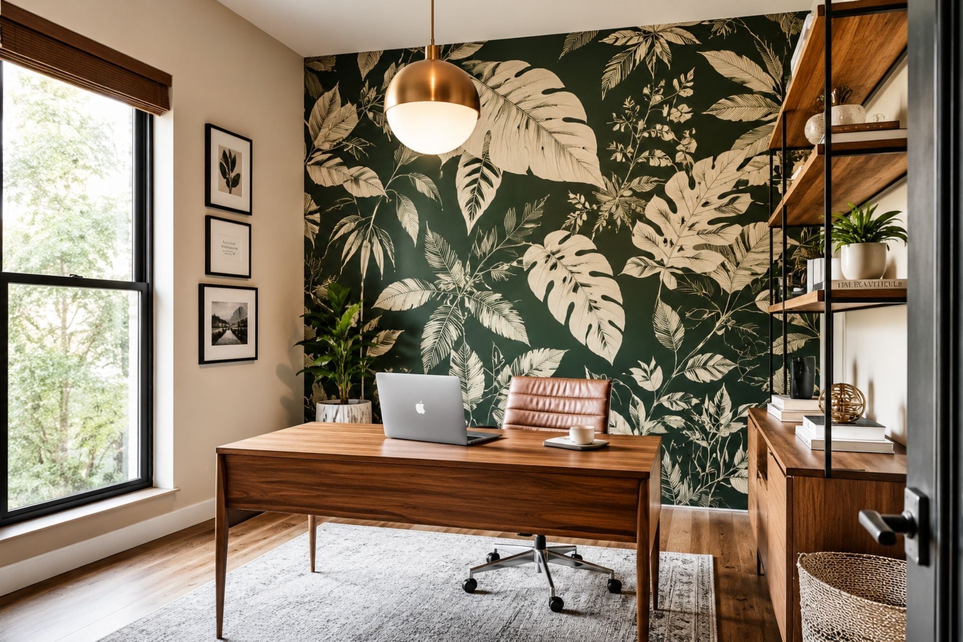 Quel papier peint choisir pour un bureau ou espace de travail ?
