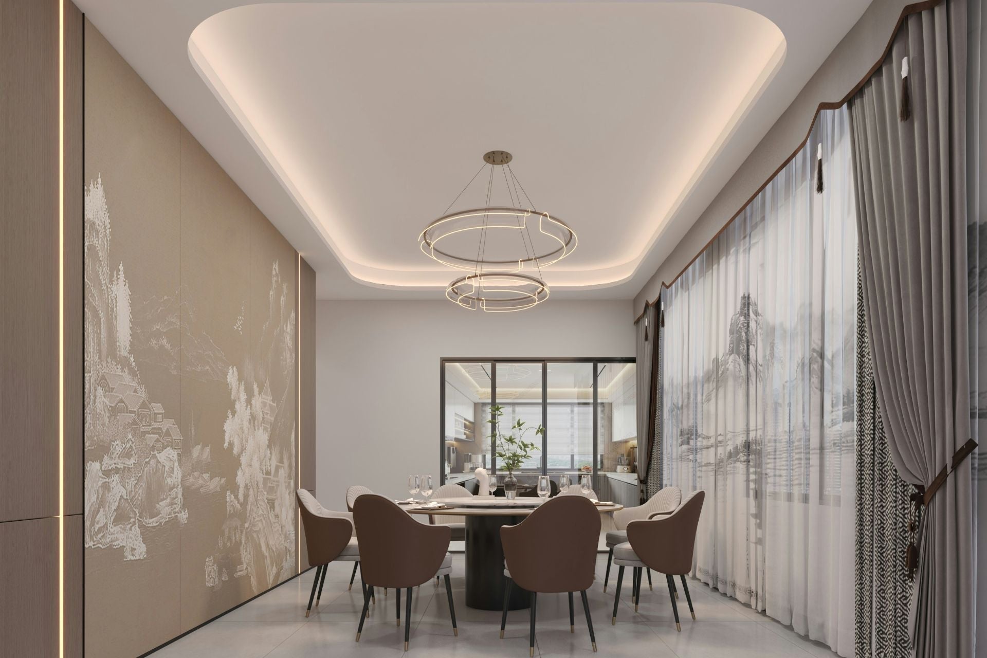 Comparatif papier peint ou peinture pour décoration intérieure moderne