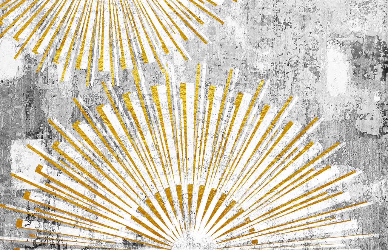 Papier‎‎ peint‎‎ art‎‎ abstrait‎‎ doré