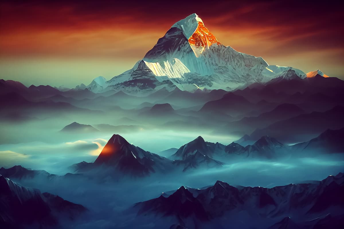 Papier‎ peint‎ montagnes‎ majestueuses