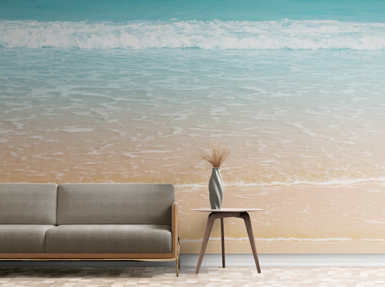 Papier peint panoramique plage au bord de mer