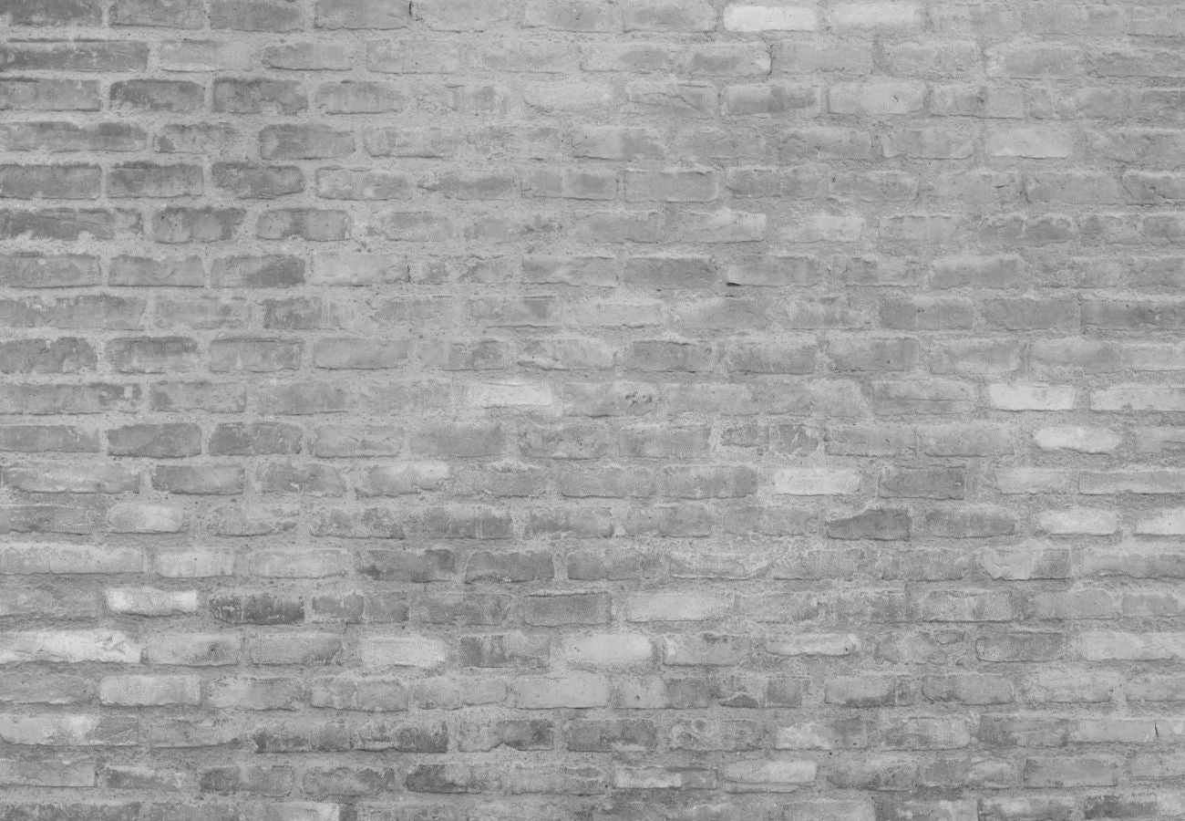 Papier‎ peint‎ brique‎ gris‎ et‎ blanc