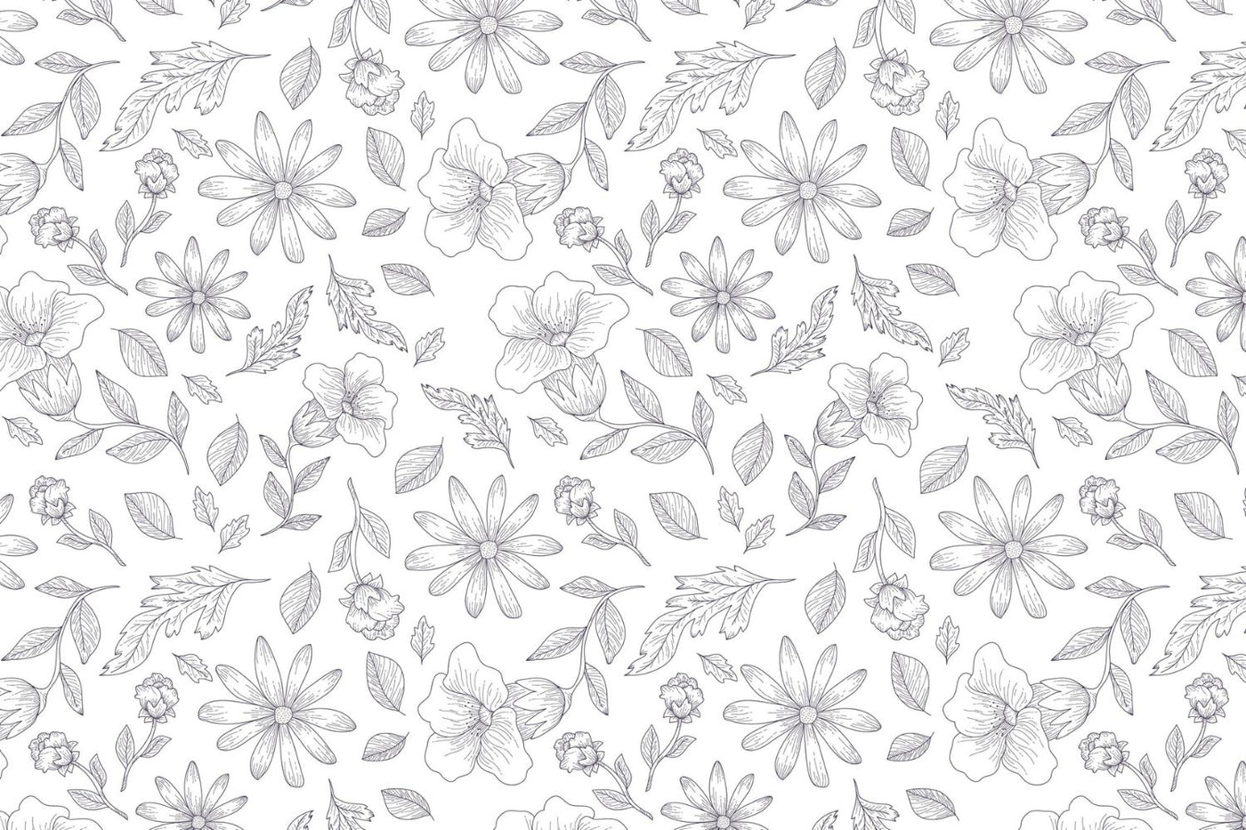 papier‎‎ peint‎‎ dessin‎‎ de‎‎ fleurs