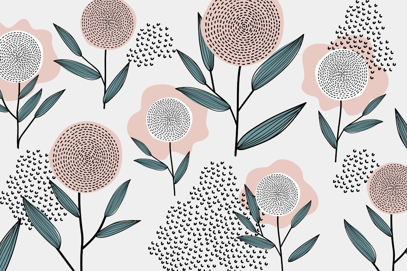 Papier‎‎ peint‎‎ fleur‎‎ design