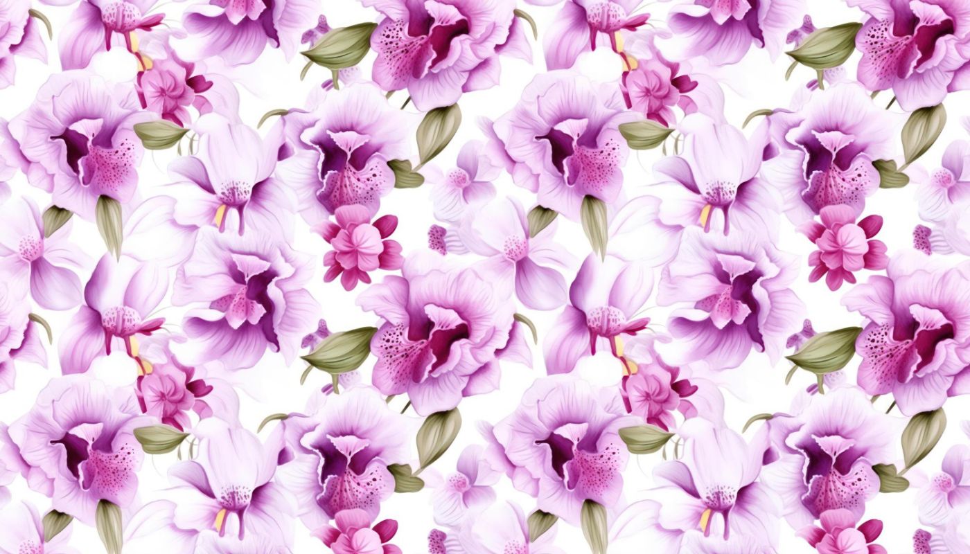 Papier peint orchidée