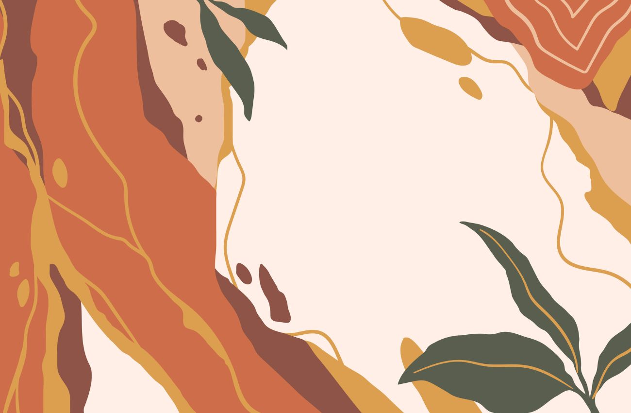 Papier‎ peint‎ terracotta‎ et‎ blanc