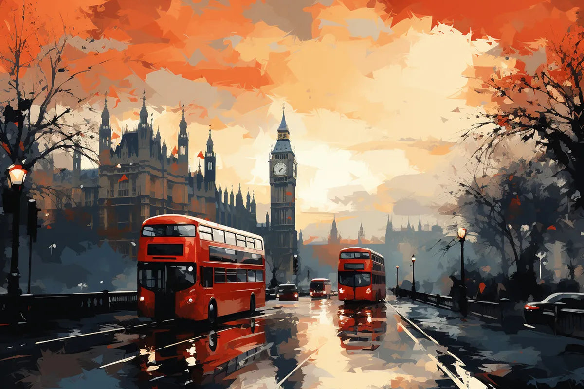 Papier‎ peint‎ panoramique‎ londres‎ big‎ ben