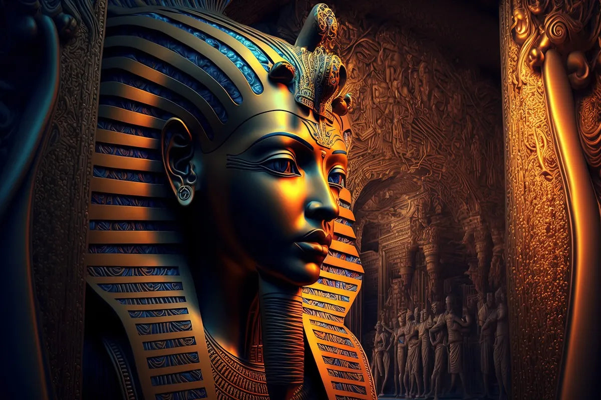 Papier peint pharaon égyptien