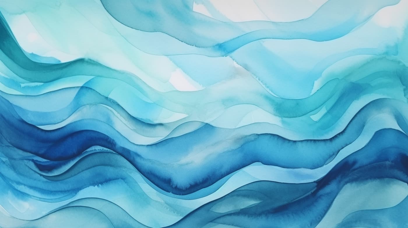 Papier peint mer abstraite