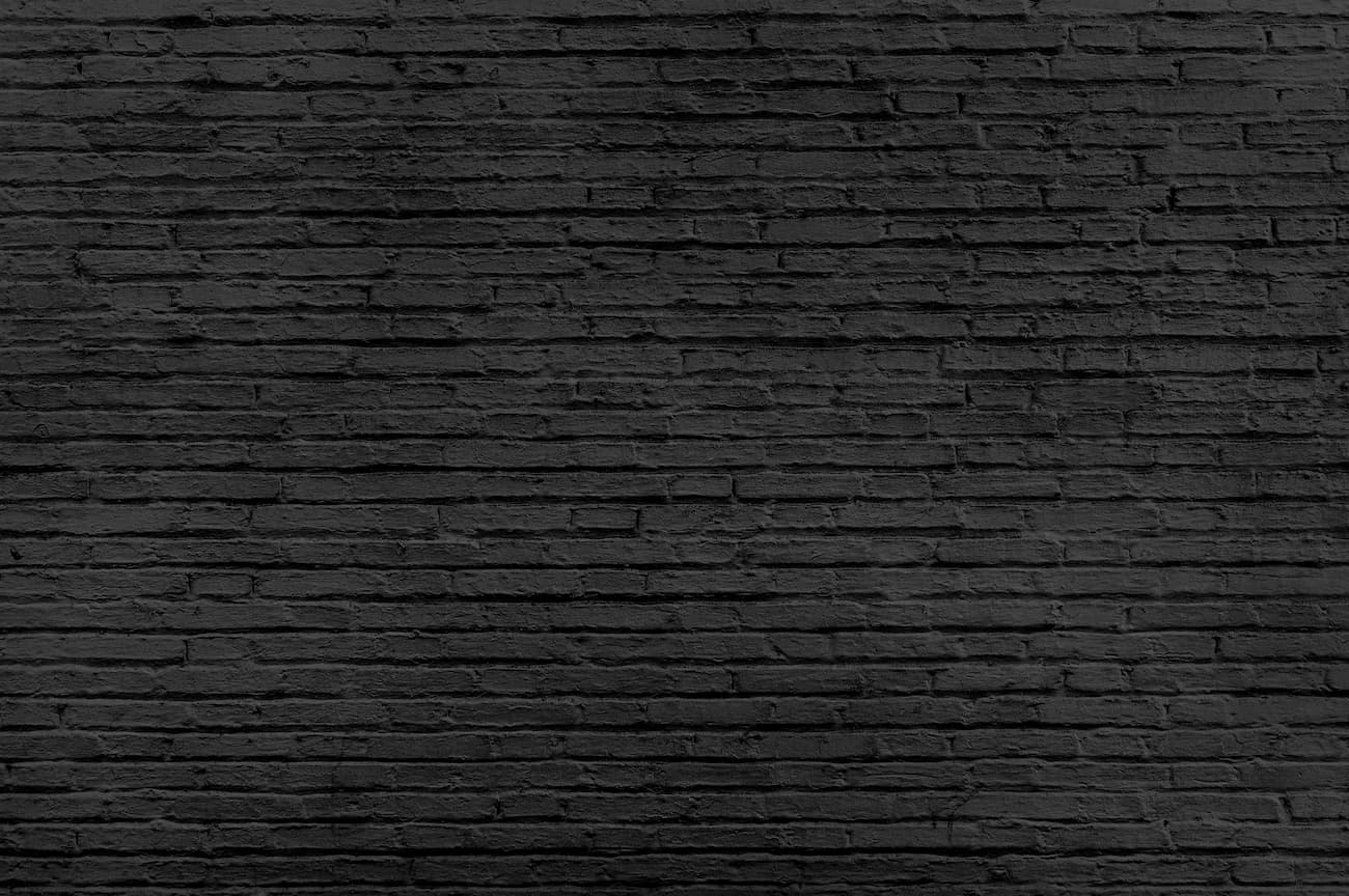 Papier peint briques noir retro