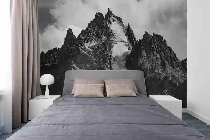 Papier peint massif Mont Blanc