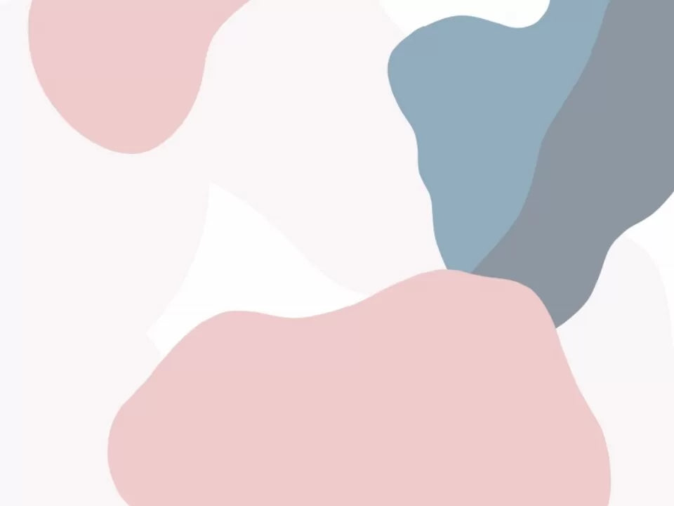 Papier‎ peint‎ panoramique‎ taches‎ bleues‎ et‎ roses