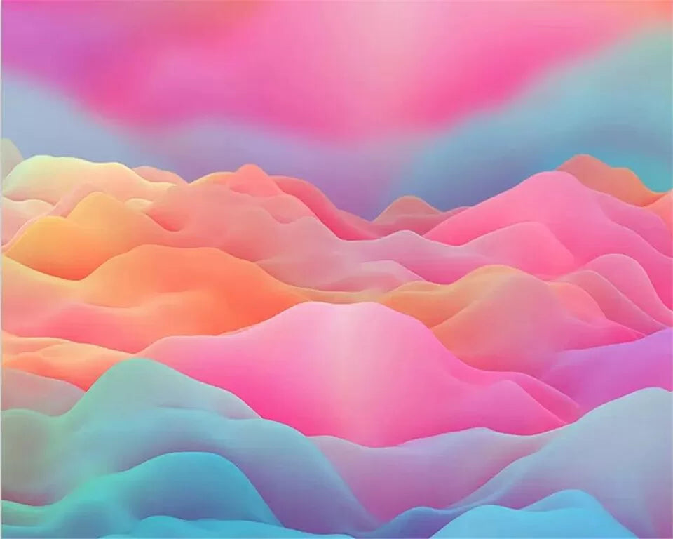 Papier‎ peint‎ nuages‎ colorées